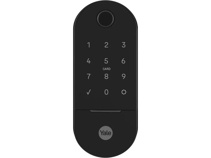 Fechadura Eletrônica Yale Lia Preta Fosca C/ INSTALAÇÃO - 4 ANOS DE GARANTIA