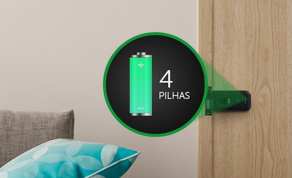 Fechadura Digital De Sobrepor Fd1000 Com INSTALAÇÃO