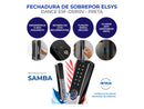 Fechadura Digital Elsys Samba Rolete Wi-fi Ip55 Externa Chuva Sol Tuya Smartlife Biométrica - com instalação