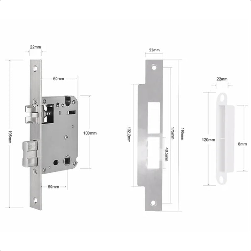 Fechadura Digital AGL H30 Silver Prata Wifi Eletronica Com Aplicativo e Biometria - C/ INSTALAÇÃO