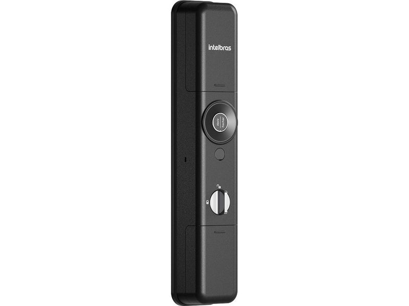 Fechadura digital Intelbras MFR 7001+ preto C/INSTALAÇÃO