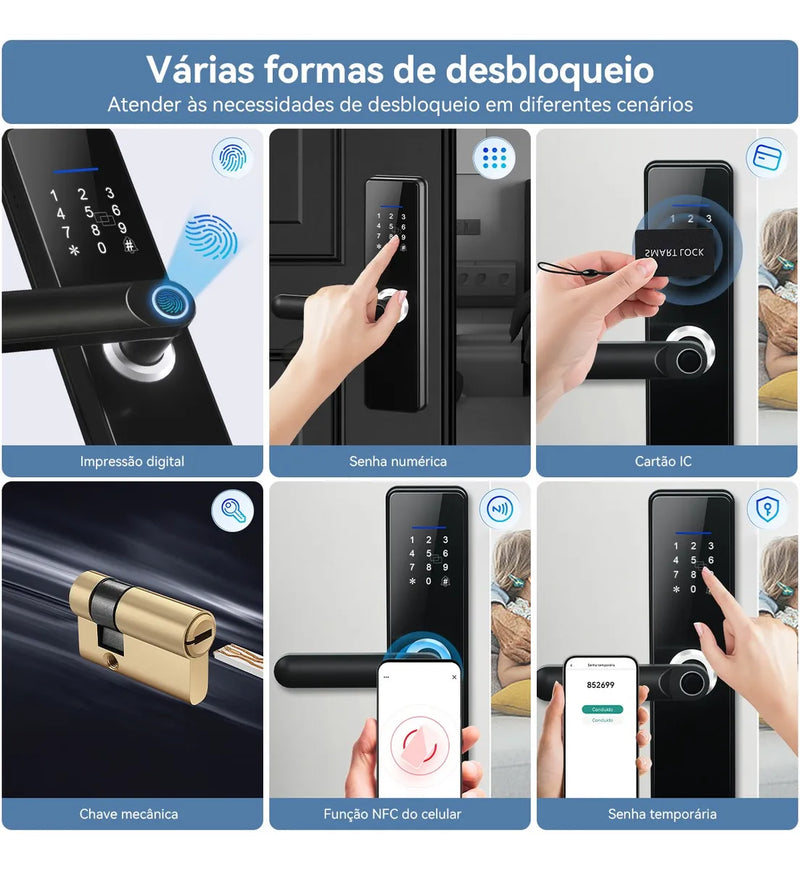 Fechadura Digital Smartlock N03 - C/INSTALAÇÃO