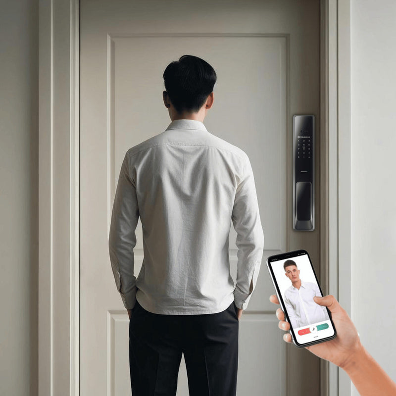 Fechadura Digital Com Reconhecimento Facial Primebras Zurich