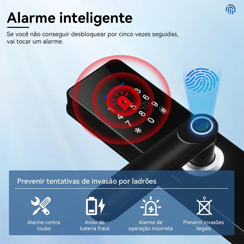 Fechadura Digital Smartlock N03 - C/INSTALAÇÃO