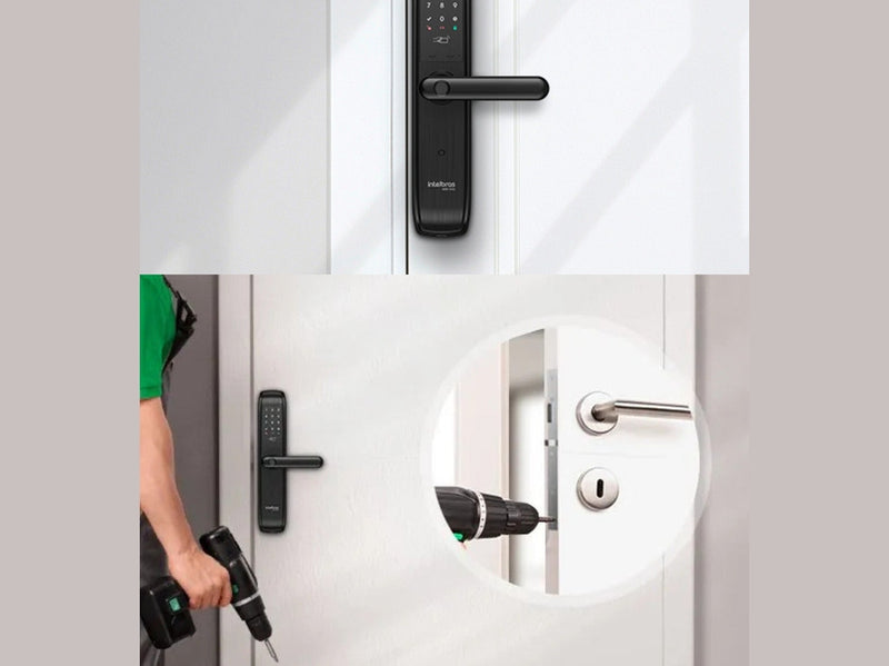 Fechadura Digital Intelbras Mfd 7000 C/INTALAÇÃO