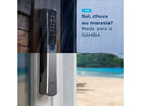 Fechadura Digital Elsys Samba Rolete Wi-fi Ip55 Externa Chuva Sol Tuya Smartlife Biométrica - com instalação