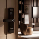 Fechadura Com Reconhecimento Facial Wifi Frankfurt Primebras - com INSTALAÇÃO