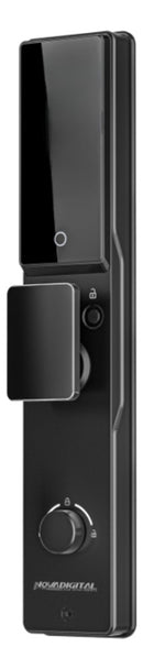 Fechadura Inteligente WiFi Câmera Biometria Face ID SL-IDE Elite Bateria Recarregável Preta - C/INSTALAÇÃO