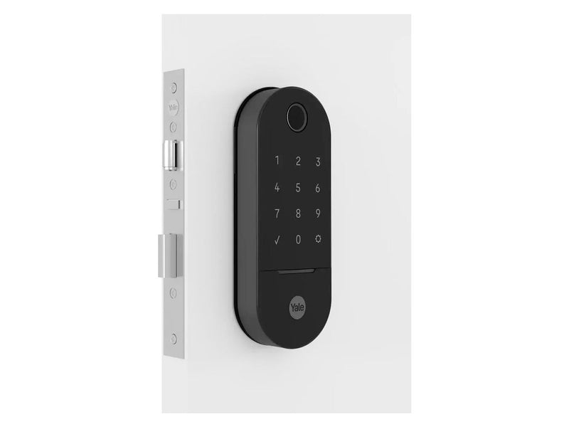 Fechadura Eletrônica Yale Lia Preta Fosca C/ INSTALAÇÃO - 4 ANOS DE GARANTIA