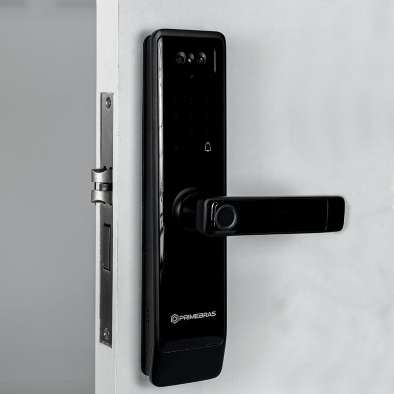 Fechadura Com Reconhecimento Facial Wifi Frankfurt Primebras - com INSTALAÇÃO