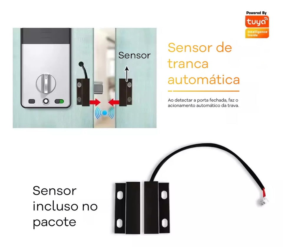 Fechadura Digital Smartlock YRHAND - Com Instalação