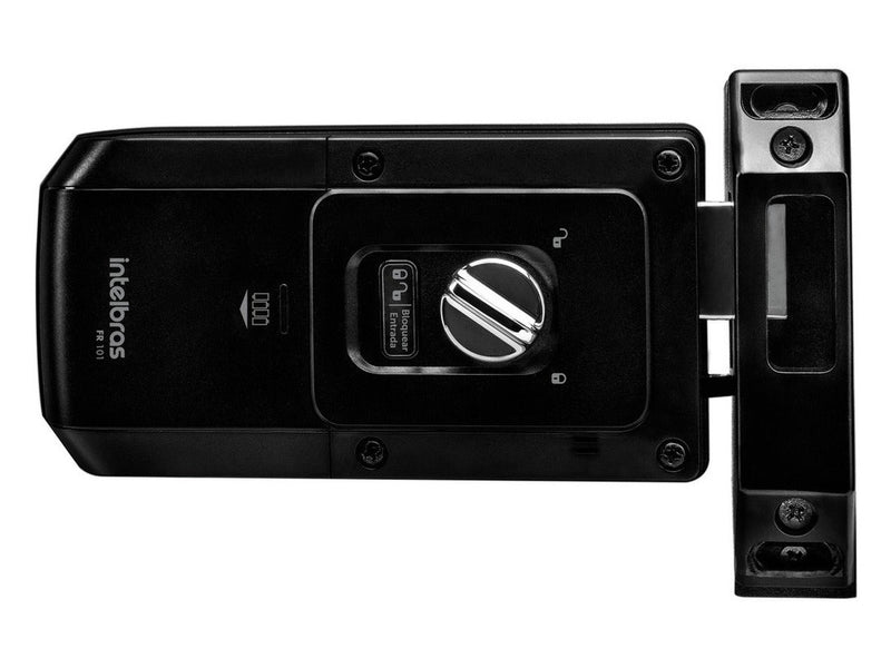 Fechadura Digital Touch Screen FR 101 Preta Intelbras C/INSTALAÇÃO