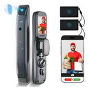 Fechadura Digital Eletrônica Smartlock Biométrica Inteligente Face Id - C INSTALAÇÃO