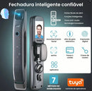 Fechadura Digital Eletrônica Smartlock Biométrica Inteligente Face Id - C INSTALAÇÃO